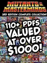 Masterminds 3rd Edition Complete Collection! 110+ PDFs valued at over $1000!