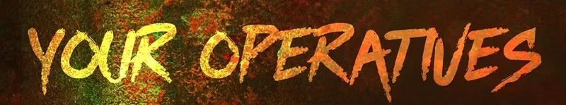 "DARK CONSPIRACY" in bold, fiery orange letters on a dark background.