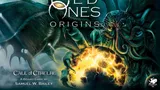 "OLD ONES ORIGINS" text, tentacled creatures, fiery explosion.