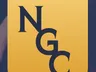 NGC on a gold shield