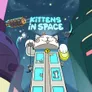 Image: kittens in space
