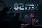 Dark urban night scene with three soldiers. One stands on a rooftop with a rifle, aiming. Two others crouch below, one with a helmet and rifle, the other with a helmet and a machine gun. Text reads: "02 HOURS NIGHT RAID IN WAR" in large, distressed font.