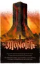 A towering monolith with a figure standing before it. Text reads "The Monolith".