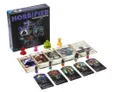 Horrified Dungeons & Dragons Ravenloft game box, cards, and miniatures on a white background.