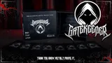 Gatekeeper Ultimate Metal Trivia Game box, cards, and logo with hooded figure. Text: "THINK YOU KNOW METAL? PROVE IT."