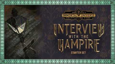Anne Rice's Immortal Universe Roleplaying Game Interview with the Vampire Starter Set