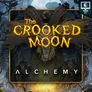 The Crooked Moon Alchemy with a ram skull and forest background