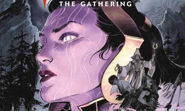 Liliana Vess in armor, surrounded by undead and a graveyard. Text: "UNTOLD STORIES"