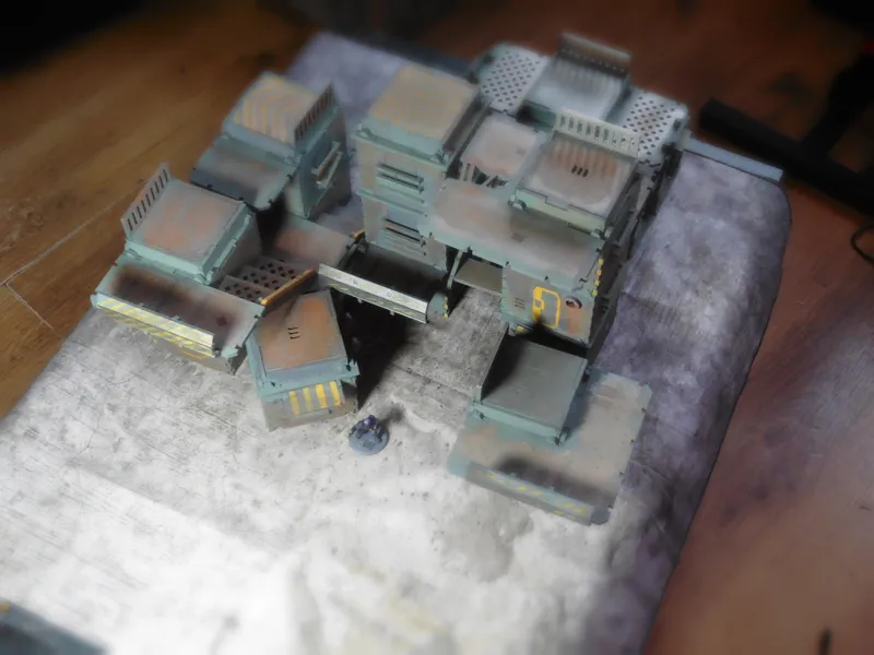 Hero Forge 3D Printed miniature on a Final Games UK 30mm Round Base