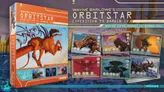 Wayne Barlow's Orbitstar: Expedition to Darwin IV board game design cards spread out.