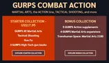 GURPS COMBAT ACTION MARTIAL ARTS, the ACTION line, TACTICAL SHOOTING