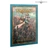 A book titled "Warhammer: The Old World" features a vibrant cover illustration depicting a dynamic scene from the Grand Cathay army. In the foreground, various warriors in ornate armor wield weapons, while a prominent figure rides a dragon-like creature, showcasing the fantastical elements of the setting. The book is framed with intricate borders, and the title "Arcane Journal: Armies of Grand Cathay" is prominently displayed at the bottom.