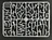 A plastic sprue featuring various components for miniature figures, including torsos, limbs, and heads, designed for 28mm scale modern civilians and post-apocalyptic survivors. The sprue showcases a variety of poses and accessories, including weapons, allowing for customization of the miniatures. The pieces are molded in a light gray plastic and are arranged in a grid pattern on a black background.