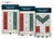 Three deployment cards from a new Warhammer 40,000 mission deck are displayed. The cards are titled "Deployment – Incursion: Dawn of War," "Deployment – Strike Force: Dawn of War," and "Deployment – Asymmetric: Pincer Attack." Each card features a grid layout with colored sections indicating deployment zones, along with various measurement markers for unit placement, enhancing gameplay strategy. The overall design has a textured background with symbols and icons relevant to the game.