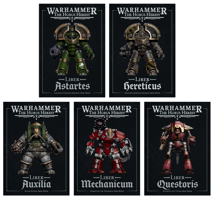 Five new Liber books for 