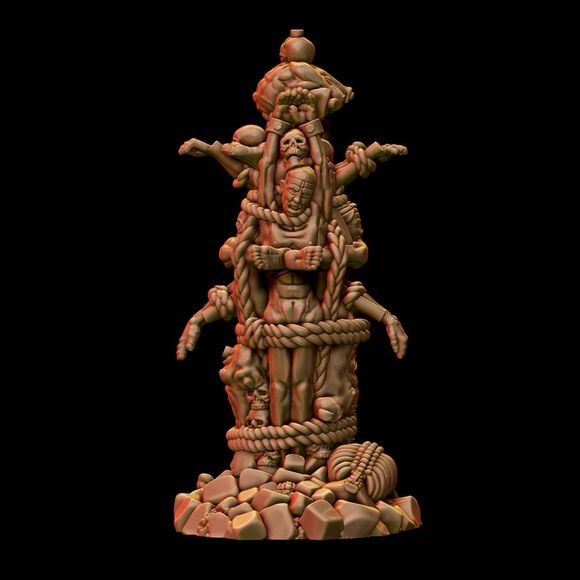 the lower half of the corpse totem