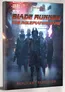 A hardcover book titled "Blade Runner: The Roleplaying Game - Replicant Rebellion" is prominently displayed, featuring a group of shadowy figures in dark, futuristic clothing standing in a neon-lit urban environment. The title is boldly printed in red and white, with the words "Replicant Rebellion" at the bottom. The background suggests a rainy, dystopian cityscape, enhancing the atmosphere of intrigue and rebellion.