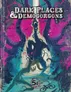 Dark Places & Demogorgons text over colorful graffiti and a shadowy figure.