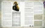 A page from a Warhammer Fantasy Roleplay sourcebook titled "GENERAL GERHARD VON EMMEHRALD" in bold, large font at the top. Below, a sidebar heading reads "What does General von Emmerhald want?" with text describing his goals.