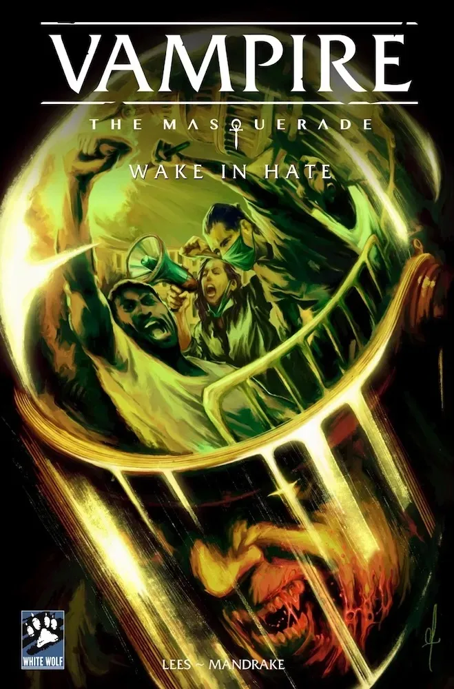 VAMPIRE THE MASQUERADE WAKE IN HATE comic cover art