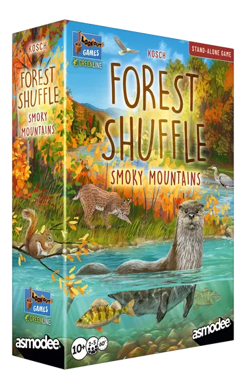 Image: forest shuffle smoky mountains