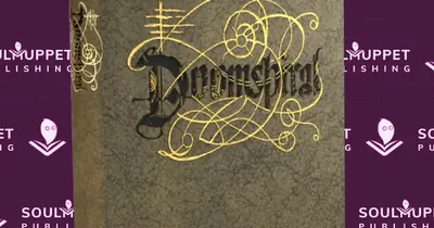 Doomspiral book cover with ornate gold text on a textured background.