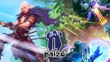 Fantasy battle scene with Paizo logo