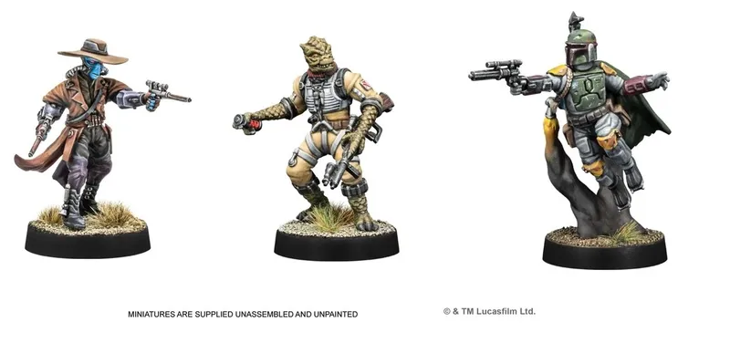Gamorrean guard miniature holding a gun, on a grassy base.