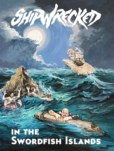Image: shipwrecked in the swordfish islands