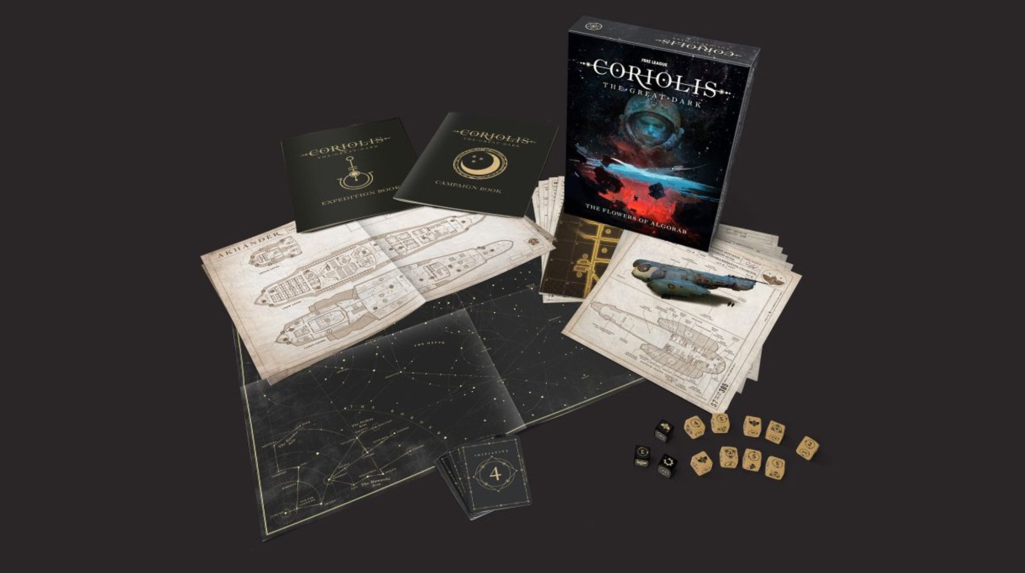 A collection of tabletop roleplaying game materials for 