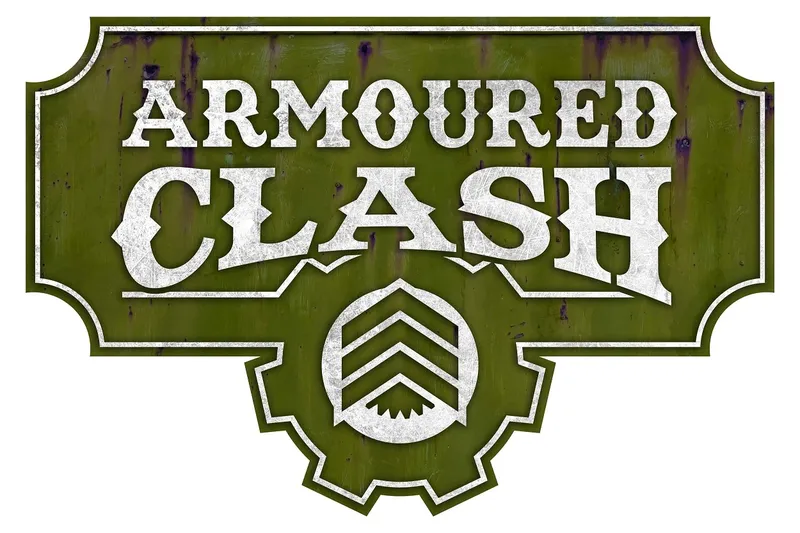 Image: armoured clash logo
