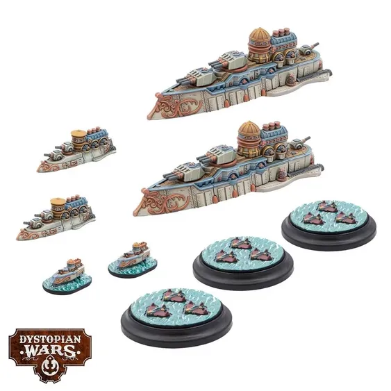 Image: dystopian wars alliance frontline squadron2