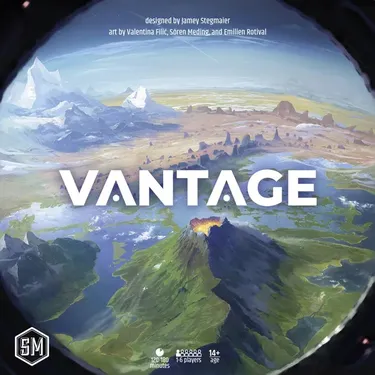 A scenic board game cover for 