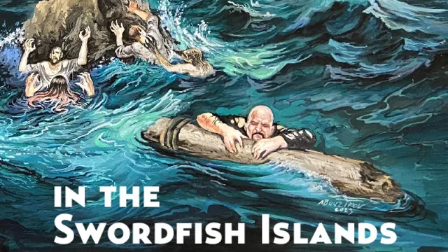 Image: shipwrecked in the swordfish islands
