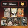 Eight Magic: The Gathering Secret Lair cards arranged in two rows of four. Top row: "Fear Me, Love Me" with a goblin in a crown, "Under Kensyill" with a woman in a white dress, "The Fixers" with a fiery scene and text.