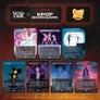 Six Magic: The Gathering Secret Lair cards displayed: Top row: "Demon’s Promise" (Netflix KPop Demon Hunters), "Unbreakable Formation" (same), "Foe from the Road" (Corn Maze).