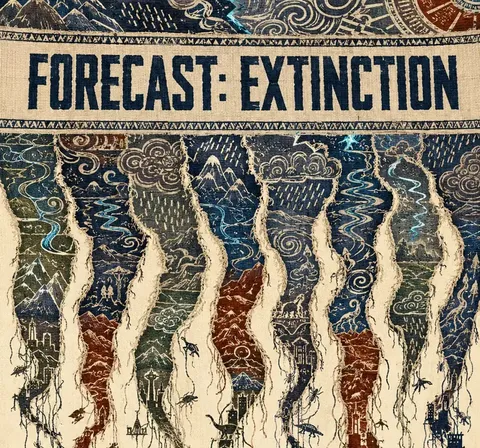 Forecast: Extinction, intricate nature and city illustrations