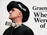 Person wearing a black hat with bat decorations, text "Graeme When We Were Made of Flint"