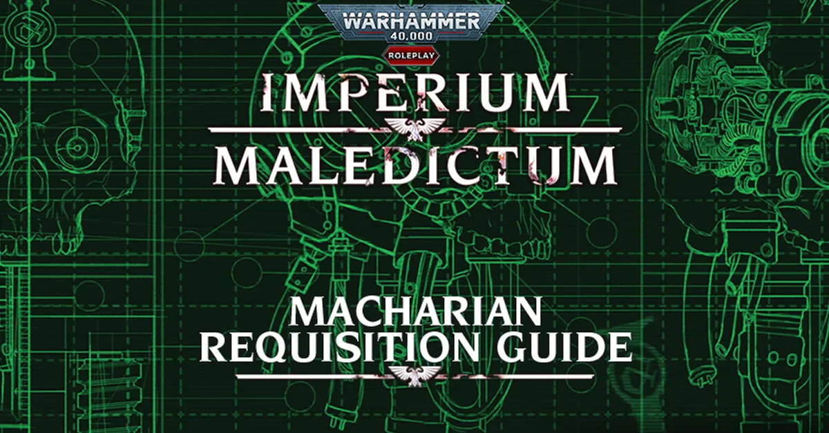 Cubicle 7 Release the Macharian Requisition Guide