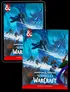 Two Dungeons & Dragons World of Warcraft book covers on a black background.
