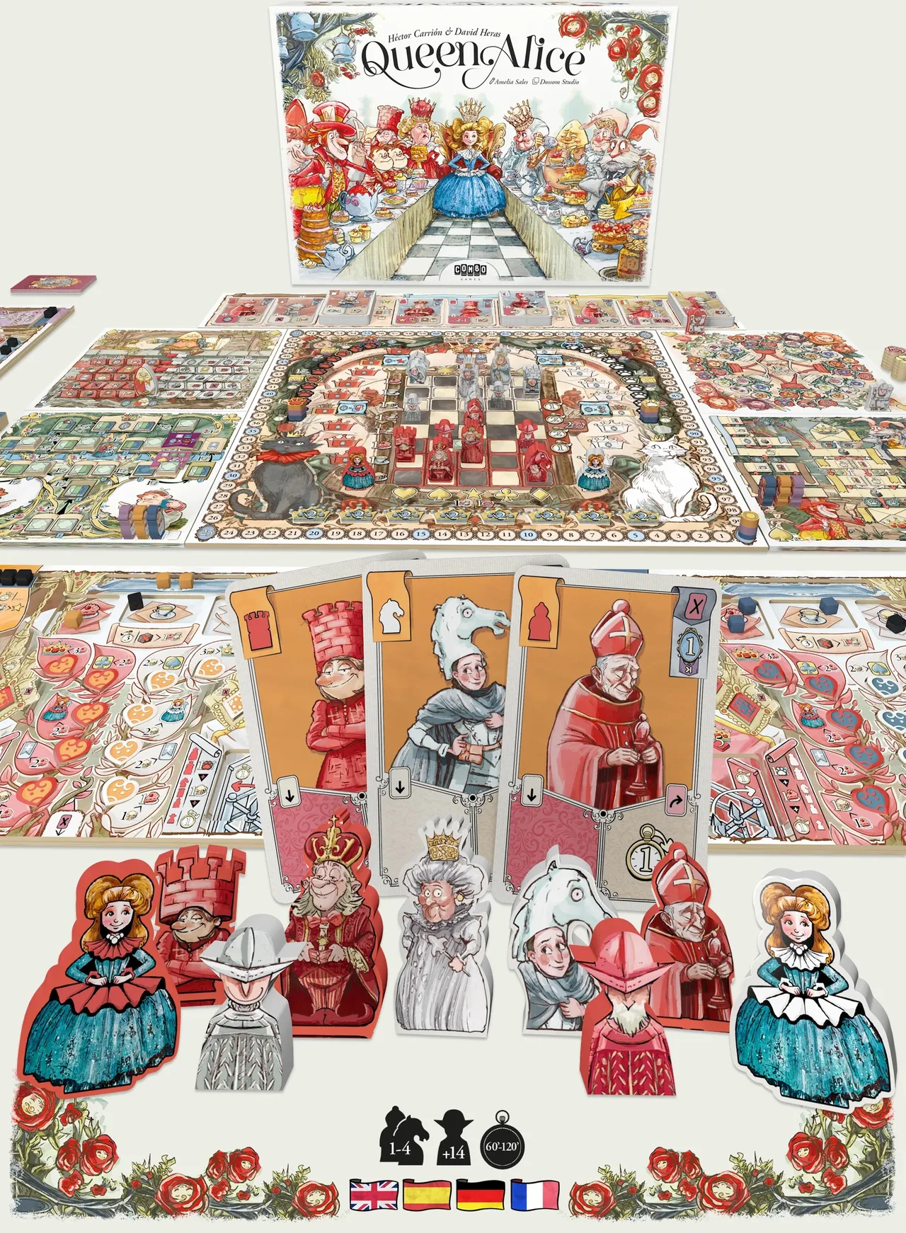 Road to SPIEL 2026: Queen Alice - Checkmate Through the Looking-Glass