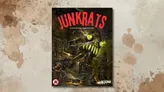 JUNKRATS Eldritch-Punk Submarine RPG cover with robot and characters.
