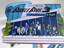 Burgle Bros. 3 Future Flip game box with cartoon characters.
