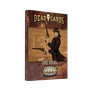 A hardcover book titled "Deadlands Core Rules" features a striking cover illustration of a gunslinger in a long coat and hat, holding two revolvers. The background includes a faded number "13" and a rustic texture, emphasizing the Western theme. The title is prominently displayed at the top, along with the "Savage Worlds Adventure Edition" logo at the bottom.