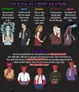 A colorful illustration depicts various character roles from the social deduction game "Possess Me, Satan." On the left, four characters are labeled as Investigators, Loners, Chaotics, and Evil Agents, each with distinct appearances and expressions, showcasing their unique traits. On the right, Ghosts are represented as a shadowy figure, while multiple depictions of characters labeled as "Satan" are shown, each with different outfits and expressions, emphasizing the game's theme of possession and deception. The background is dark, enhancing the eerie atmosphere of the game.