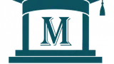 A stylized logo featuring a graduation cap above a large letter "M." The cap is depicted in a teal color, with a simple design that emphasizes the academic theme. The overall look is clean and modern, suitable for representing an educational or community-focused event.