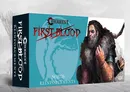 "Conquest First Blood Nords Reinforcements" box cover with a bearded warrior in fur and armor.