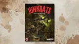 JUNKRATS Eldritch-Punk Submarine RPG cover with robot and characters.
