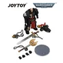 Armored figure with sword, hammer, shield, and accessories; JOYTOY and Warhammer 40,000 logos above.