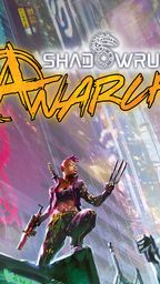 A dynamic illustration features a cyberpunk character with short, vibrant hair and metallic claws, standing confidently on a rooftop amidst a neon-lit cityscape. To the right, a large, menacing dragon with vivid scales and glowing eyes looms, adding a fantastical element to the scene. The title "SHADOWRUN ANARCHY 2.0" is prominently displayed in bold, stylized lettering at the top, emphasizing the game's rebellious theme.